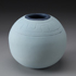 Spherical Vase  Stoneware Dry Glaze Pale Blue 15cm: SC 1-11 $135